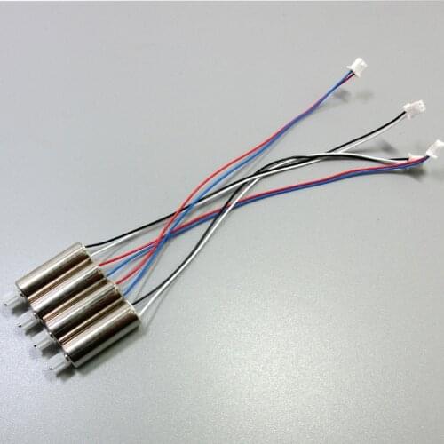 4PCS RC Drone E58 Motor Engines Spare Parts Set Suit for E58 S168 RC Quadcopter Engines CW CCW Motor Accessory