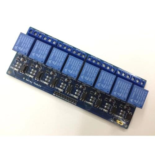 8 Channel Relay Module control panel 12V Low level trigger for arduino PLC Free Shipping