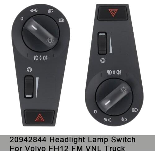 Auto Replacement Parts For Volvo FH12 FM FM12 FM9 VNL 2004-2014 OE 20942844 Fog Light Head Lamp Headlight Switch Button
