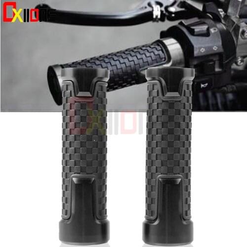 CNC Aluminum 7/8"22mm Universal racing Motorcycle Handle Handlebar Moto Hand Bar Grip For Honda CB900F Hornet GROM MSX125
