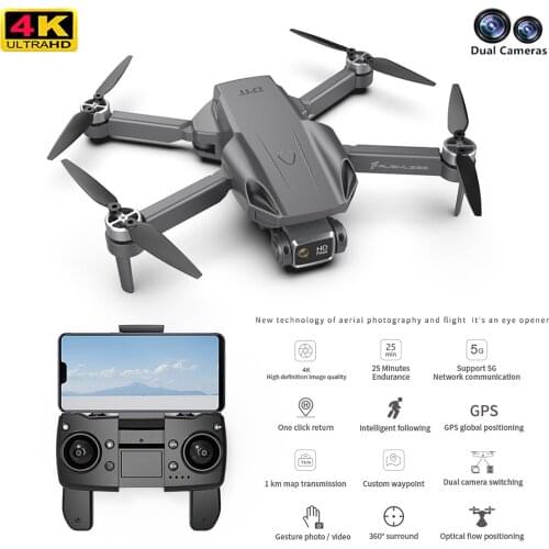 Gps Follow Me Rc Drone Brushless Motor 6k Dual Len 2000m Range 5g Wifi Fpv Drone Drone 4k Profesional Квадрокоптер С Камерой