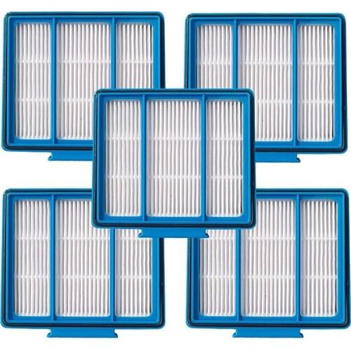 EAS-5Pcs Replacement HEPA Filter Compatible for Shark ION Robot Fit for Shark IQ Robot R101AE RV1001AE UR1005AE