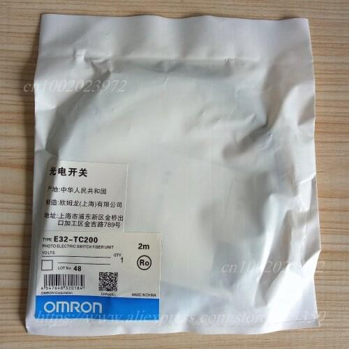 E32-DC200 E32-TC200 E32-DC200E E32-TC200E Omron Optical Fiber Sensor New High Quality