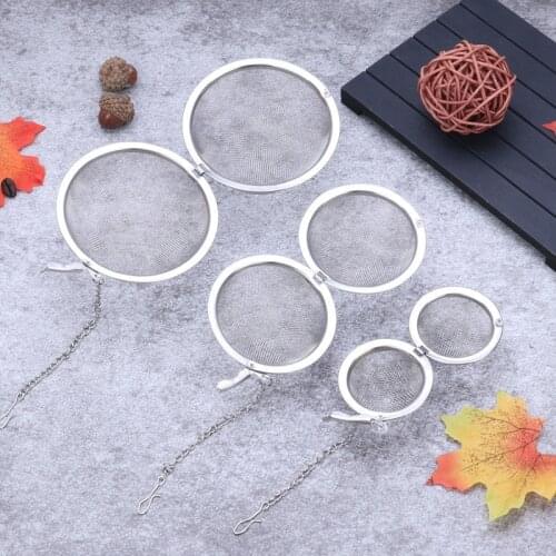 3 Pcs/set 304 Stainless Steel Flavored Ball Seasoning Package Tea Filter Halogen Ball Soup Seasoning Ball Kitchen tools