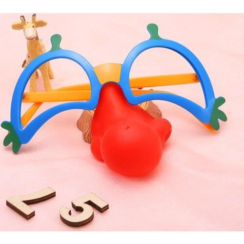 Halloween Clown Glasses Devil Horn Festival Party Spider Web Props Bat Glasses