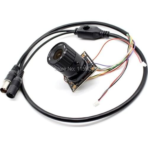 1080P HD Starlight 4 in 1 AHD TVI CVI CVBS 2mp CCTV Camera Module Security PCB board , cs lens osd cable
