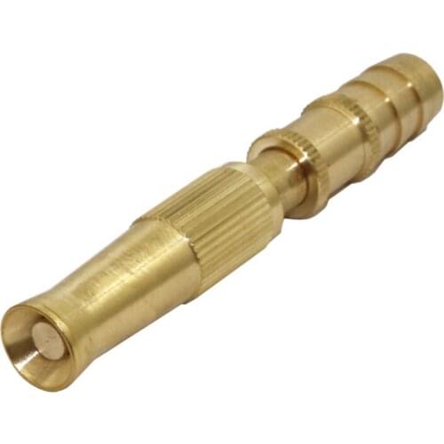 Copper High Pressure Water Gun with Barbed Car Wash Garden lawn Watering Gardening Accessories 1 Pcs