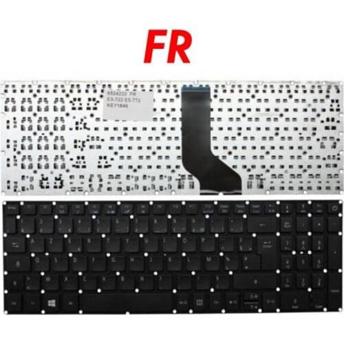 NEW French Azerty Keyboard for Acer ES1-523 ES1-523G ES1-533 ES1-533G ES15 ES1-572 F5-521 F5-522 F15 F5-571 F5-571T F5-571G FR
