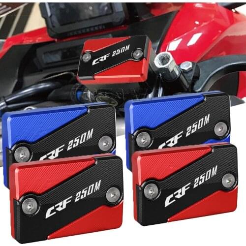 Motorcycle Front Brake Clutch Cylinder Fluid Reservoir Cover Cap For Honda CRF250M 2012 2013 2014 2015 2016 2017 CRF 250M CRF250