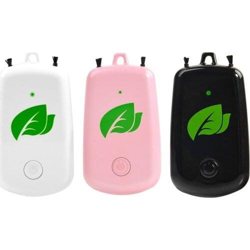 Hanging Neck Air Purifier, Wearable Portable Car Oxygen Bar, USB Rechargeable Negative Ion Air Purifier