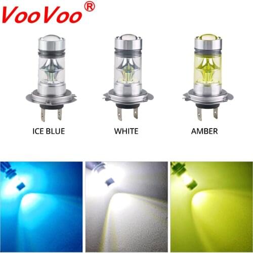 2x LED H8 H11 H10 H7 H1 HB3 HB4 9005 9006 Fog Light 20 Leds 2030 SMD 3000K 6000K 8000K Car Driving Fogtime Running Lamp Auto FOG