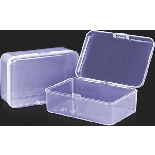 1/2pcs Microblading Transparent Tattoo Needles Storage Box Tattoo Supplies Make Up Cotton Pad Cotton Swab Box Tattoo Accessory