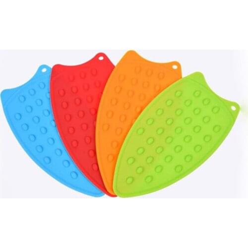 Creative Silicone Iron Hot Protection Rest Pad Mat Rest Ironing Pad Insulation Boards Safe Surface Iron Stand Mat