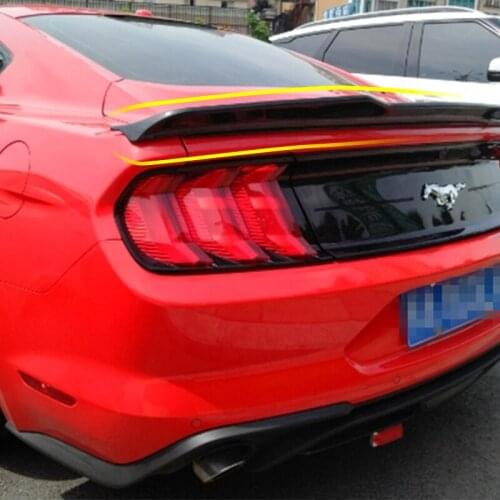 ABS Car Tail Wing Stylish Rear Spoiler for Ford Mustang 2015-2019 Exterior Modification Accessories Punch-free