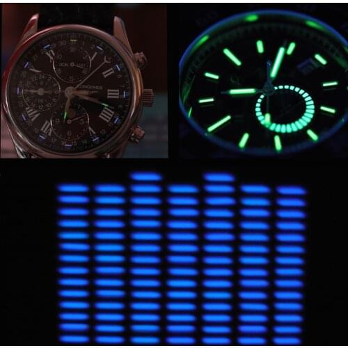 Tritium Gas Tube Self Luminous Emergency Lights Lamp Glow in the Dark for Outdoor EDC Watch Decoration Jewelry DIY Keychain Key