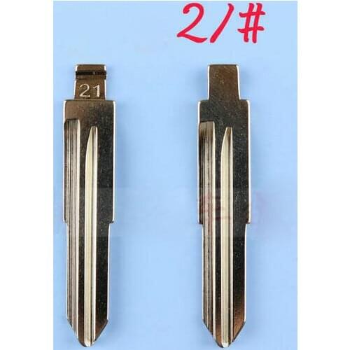 21# Replacement Flip Remote Key Blade Car Key blank For Toyota