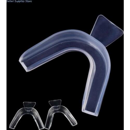 1 Pc Transparent Night Guard Gum Shield Mouth Trays For Bruxism Teeth Whitening Grinding for Boxing Teeth Protection Equipment