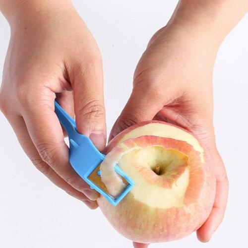 3 In 1 Lazy Fruit Peeler Ring Peeler Multifunction Fruit Peeler Melon Planer Convenient and Safe Kitchen Accessories Tools