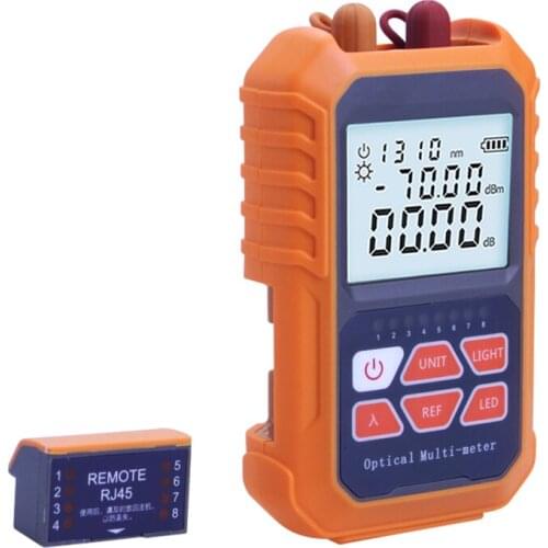 3-in-1Handheld Mini FTTH Multifunction Optical Power Meter & 5MW Visual Fault Locator VFL Optical Laser Light Source