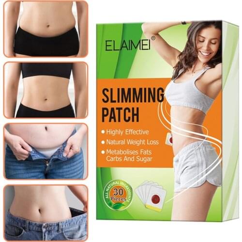 30pcs Weight Loss Slim Patch Navel Sticker Slimming Product Fat Burning Weight Lose Belly Waist Plaster Lose Weight Fast
