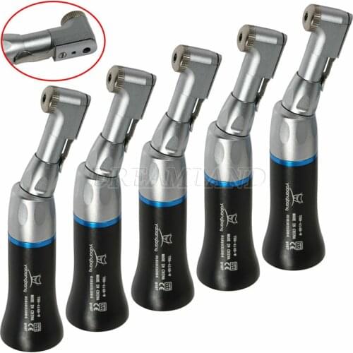 5* Black Dental NSK Style Latch Contra Angle Slow Low Speed Handpiece E-type