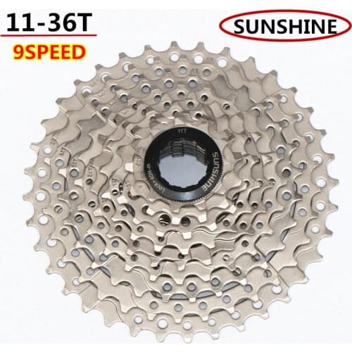 9 Speed Cassette 11-40T Wide Ratio Freewheel Mountain Bike MTB Bicycle Cassette Flywheel Sprocket Compatible for Sunrace HIMALO