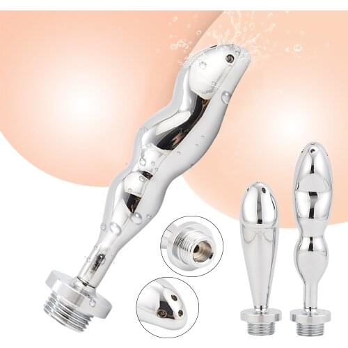 Anal Douche Vaginal Cleaner Wash Cleansing Enema Nozzle For Ass Sex Toys Tool Gay Vaginal Cleansing Shower Adult Sex Products