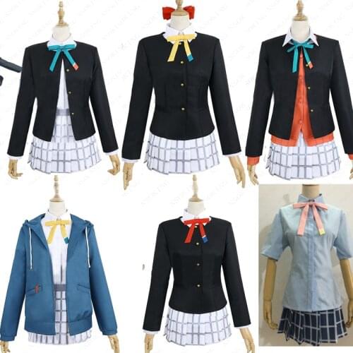 Anime Love Live! Nijigasaki High School Idol Club Kanata Konoe Rina Tennoji Uniform Cosplay Costume Custom Made
