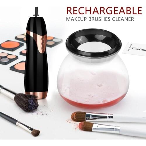 Makeup Brush Cleaner Electric Make Up Spinning Dryer Super-Fast Automatic Cleaning and Drying Spinner Machine Women Beauty Tool