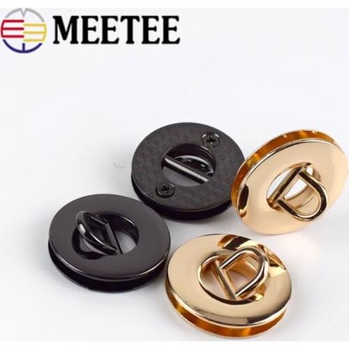 5Pcs Meetee 13mm Metal O Ring Buckles Eyelet Screw Buckle For Handbag Belt Strap Dog Chain Clasp Connector DIY Leather Crafts