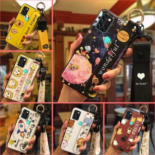 Fashion Design New Arrival Phone Case For UMIDIGI A9 Pro Shockproof New Anti-dust Wrist Strap