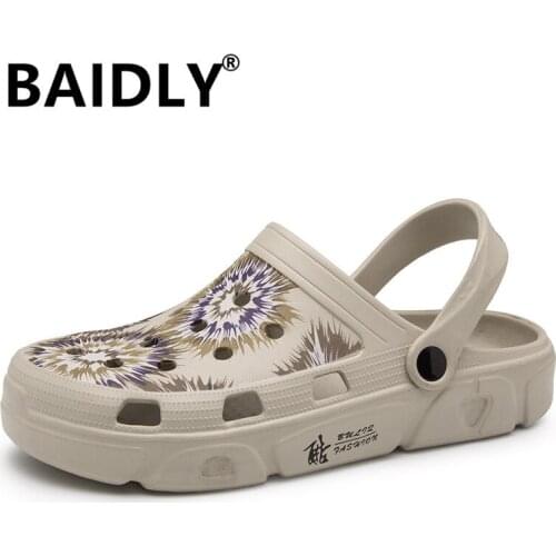 Men Beach Shoes Sandals Home Slippers Outdoor Summer Sea Aqua Shoes Male Wading Sneaker Leisure Shoes Sandalia Masculina