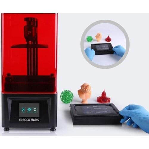 ELEGOO Vat Tank Set Plastic Resin Tank With FEP Film Covers Pre-Installed Allen Wrench Resin Vat Material Rack 3D Printer Parts