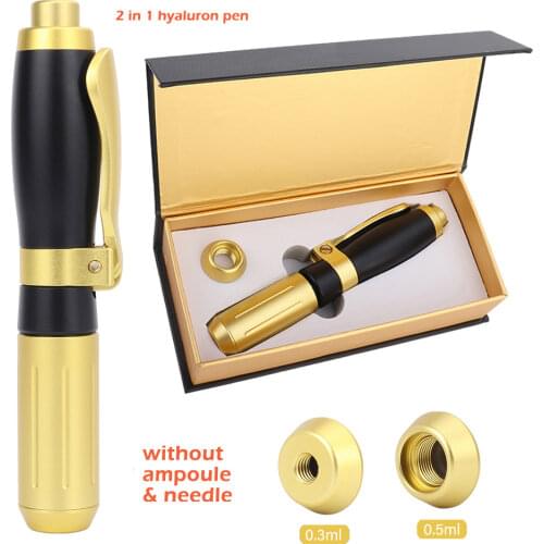 High Pressure Hyaluronic Acid Pen High Density Metal for Anti Wrinkle Lip Injection Hyaluron Gun Atomizer Hyaluron Pen Nebulizer