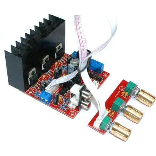 TDA2030A 2.1 Subwoofer Amplifier Board Three-channel Speaker Audio Bass Amp Board