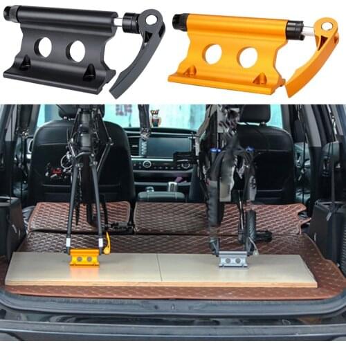 Bicycle Front Fork Quick Release Fixed Clip Luggage Rack SUV Modified Portable Accessories Frame Storage Rack