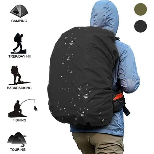 Rain Cover Backpack Reflective 30L 40L 50L Waterproof Bag Camo Tactical Outdoor Camping Hiking Climbing Dust Raincover
