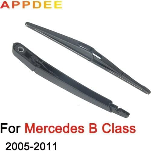 APPDEE Rear Arm & Rea Wiper Blade for Mercedes B Class W245 2005 2006 2007 2008 2009 2010 2011