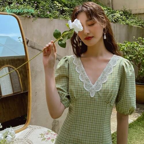 2021 Aesthetic Vintage Clothes Cottagecore Harajuku Casual Skirt Dress Women Summer Korean Style Long Dress