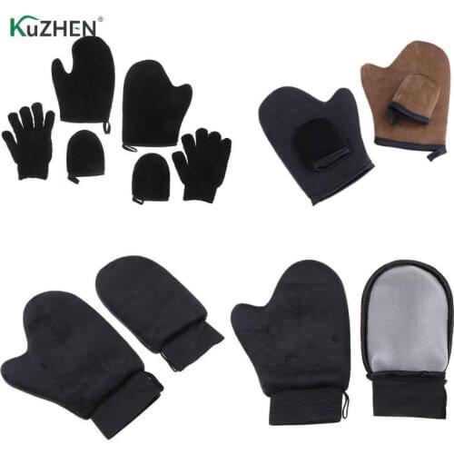 1/2/3Pcs/Set Self Tanner Reusable Body Cleaning Glove Self Tan Applicator Tanning Gloves Cream Lotion Mousse