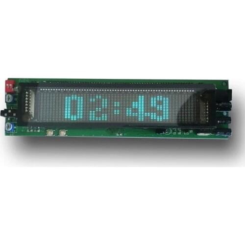 DC12V Green Fluorescent New Spectrum DIY 25 Divided Frequency 17 Level LED Screen Display Light Dynamic Music