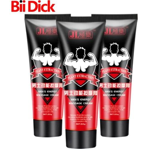 50ml Penis Enlargement Massage Cream Increase XXL Size Erection Sex Products for Men Aphrodisiac paste Mans repair activity Gel