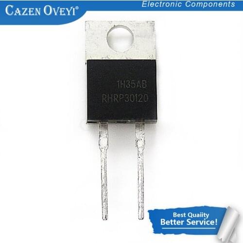 5pcs/lot RHRP30120 RHR30120 NEW and Original 30A 1200V Hyperfast Diode TO-220-2 In Stock