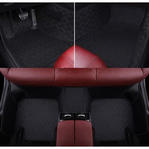 Custom car floor mats for Maserati all models GranTurismo Ghibli quattroporte Levante car styling auto accessories car carpets