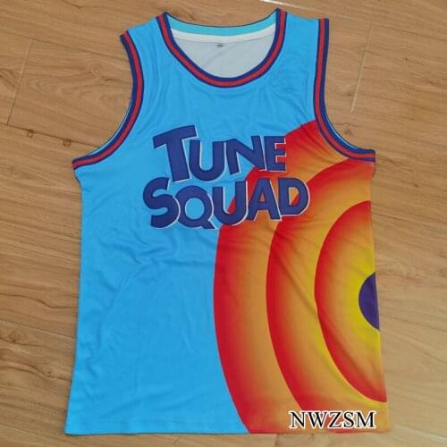 Space Jam2 Basketball Jersey Tune Squad embroidery#6 James Top Cos Costume A New Legacy Basketball US Dream Team Olympic Uniform