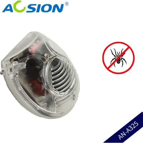 Free Shipping Aosion Indoor GS Plug Ultrasonic Electromagnetic Pest Spider Cockroach Fly Insect Moth Repellent with Night Light