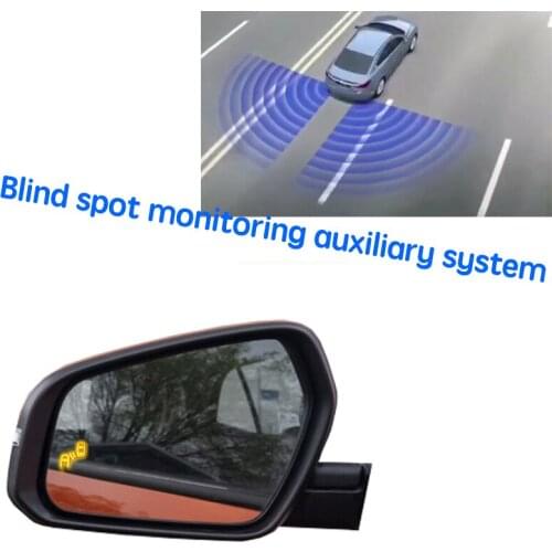 Car BSD BSM BSA Blind Area Spot Warning Drive Mirror Rear Radar Detection System For Hyundai ix25 2014~2020