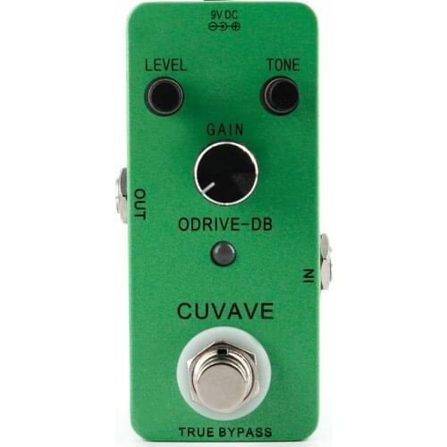 CUVAVE ODRIVE-DB Overdrive Guitar Effect Pedal Effects Stompbox True Bypass Based on Classic electrical tube AMP