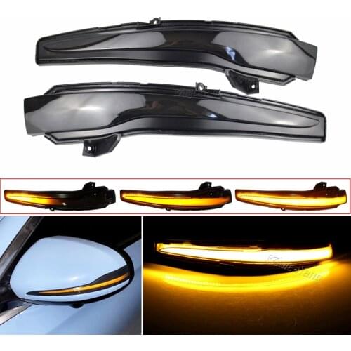 For Mercedes Benz C E S GLC Class W205 X253 W213 W222 LED Dynamic Turn Signal Blinker Sequential Side Mirror Indicator Light
