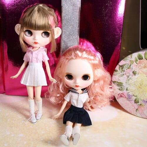 ICY DBS Blyth Doll ICY DBS Blyth DollDBS Blyth ICY Factory 1/6 30cm doll clothes cute campus clothes shirt skirt girl gift toys